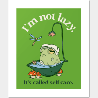 Lazy or Self Care? Posters and Art